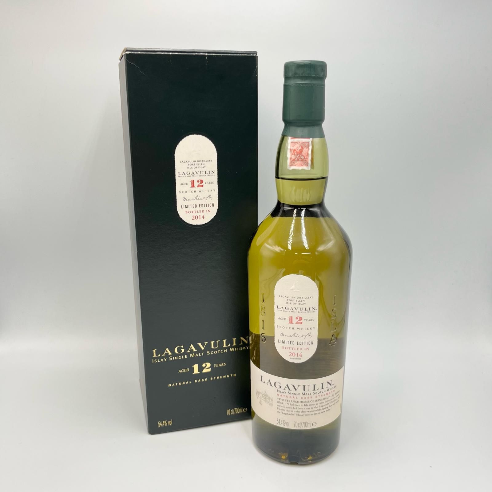 未開栓 ウイスキー ラガヴーリン 12年 カスクトレングス リミテッドエディション2014 容量700ml アルコール54.4％ 未開栓 ウイスキー ラガヴーリン 12年 カスクトレングス