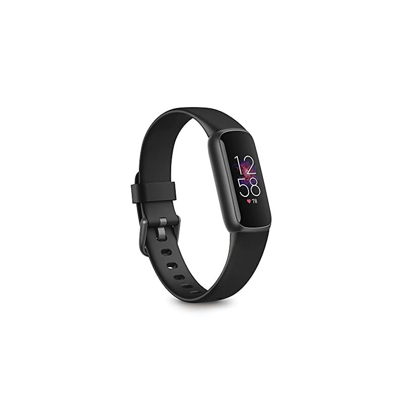 Fitbit Luxe トラッカー フィットネストラッカー ブラック/グラファイト [5日間以上のバッテリーライフ/スマートウォッチ]