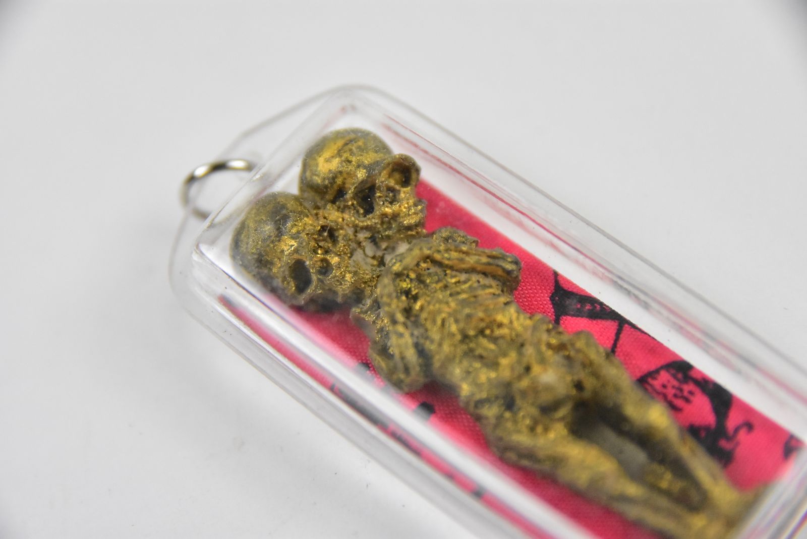 タイ呪物 呪符 クマントーン ルッククロック 双頭 プラクルアン 金運