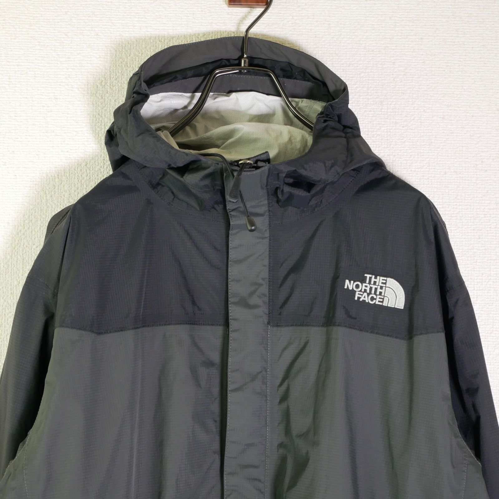 THE NORTH FACE DARK AW GRAY×BLACKカラー HYVENT 2.5L ZIPUP MOUNTAIN ...