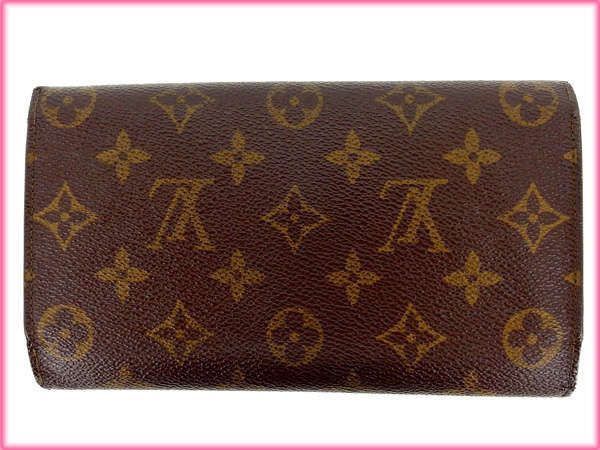 美品 LOUIS VUITTON PVC 三つ折財布 ポルト トレゾール 茶 楽天市場】ルイ ヴィトン LOUIS VUITTON ポルトトレゾール