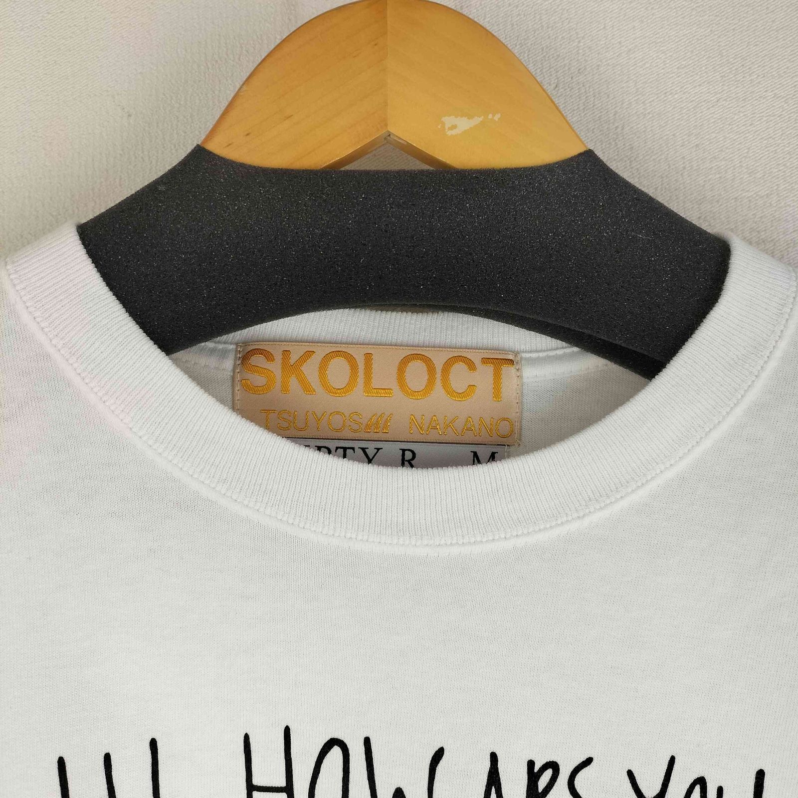 スコロクト SKOLOCT [{EMPTY R _ _ M}} S/S TEE プリントTシャツ メンズ JPN：L 