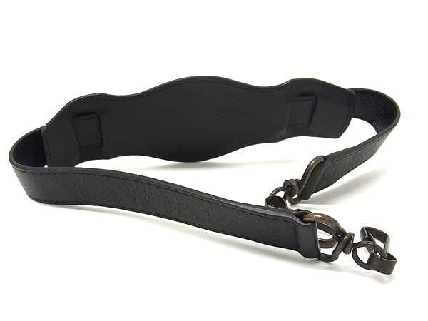 □極美品□ BALENCIAGA バレンシアガ レザー ザ シティ バッグ用 ショルダーストラップ 肩掛け ブラック系 FD3035 - メルカリ