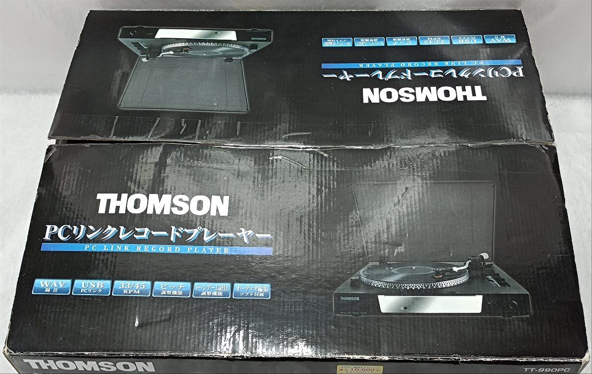 未使用品 THOMSON PCリンクレコードプレーヤー TT−990PC - メルカリ