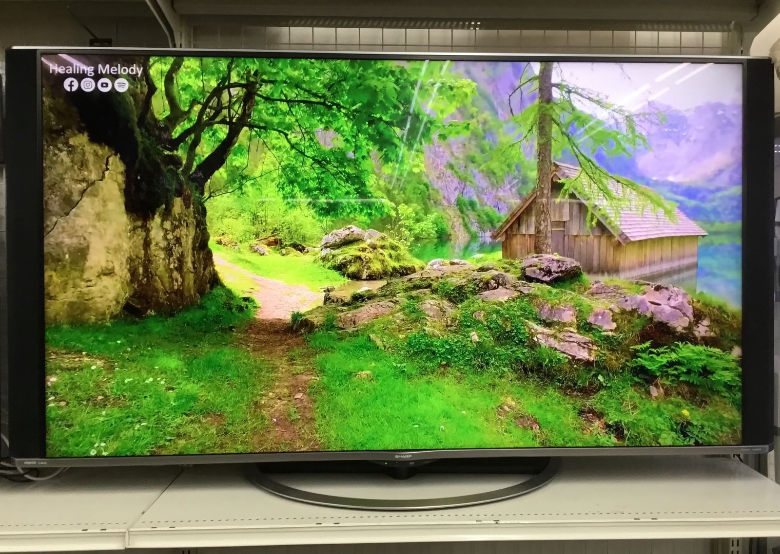 4K対応 VOD対応 60インチ液晶テレビ シャープ 4K LC-60UH5 2018年製