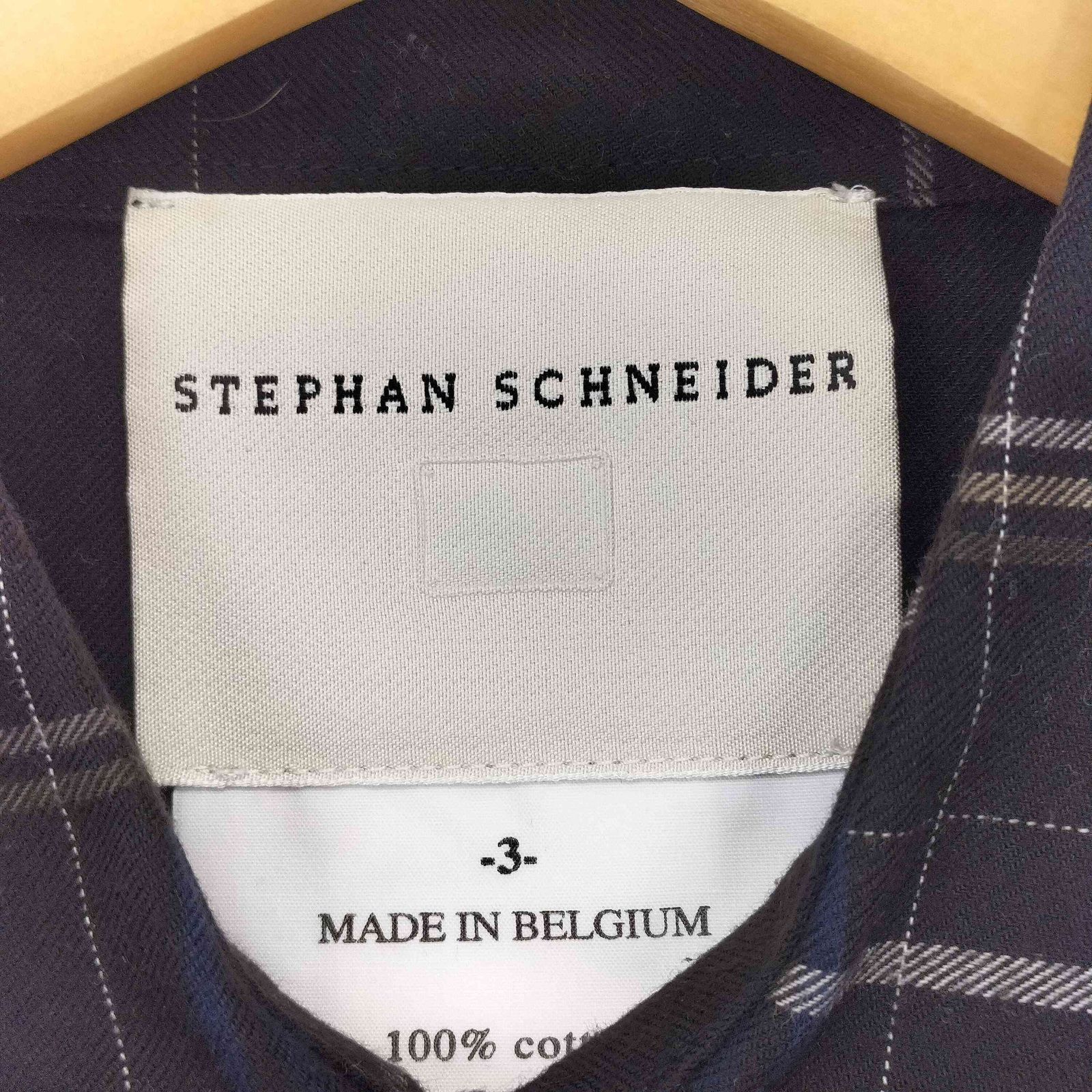 ステファンシュナイダー STEPHAN SCHNEIDER チェック コットン