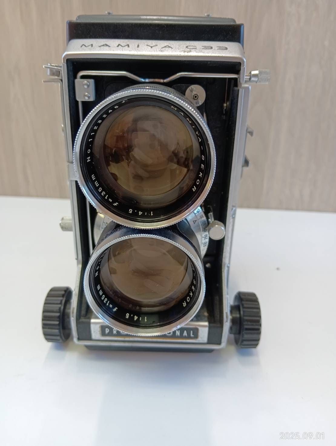MAMIYA C33 Pro f3.5 105mm 二眼レフ カメラ #4374 MAMIYA C33 Pro f3