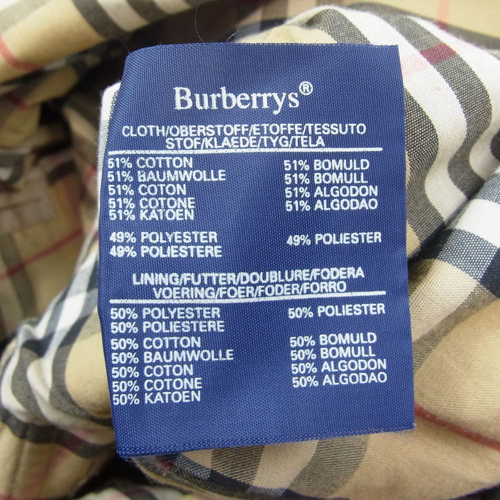 新作入荷，新品】 BURBERRY バーバリー 90s オールド 英国製 ステン