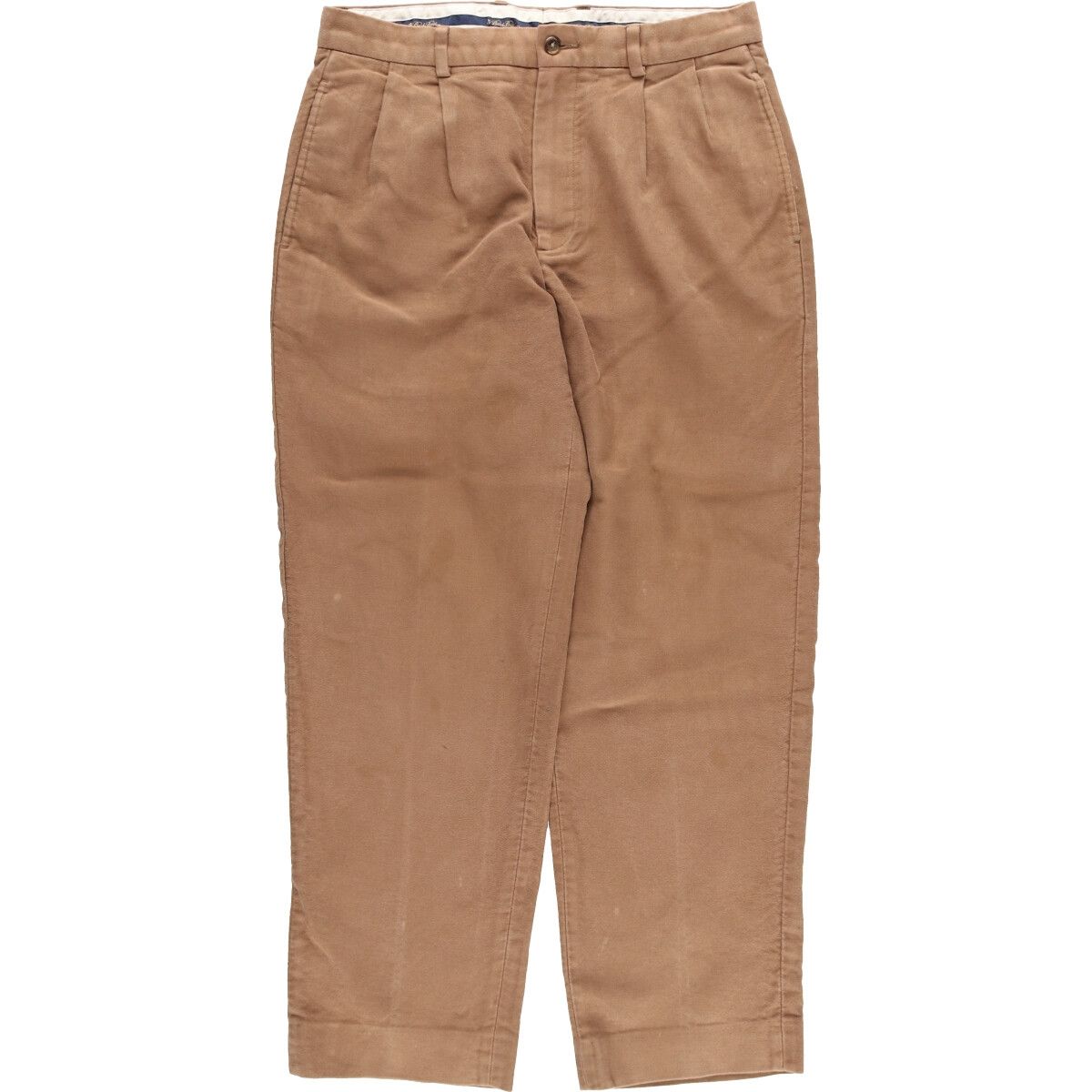 古着 ブルックスブラザーズ Brooks Brothers ELLIOT ツータック コットンパンツ メンズw32相当 /eaa474258