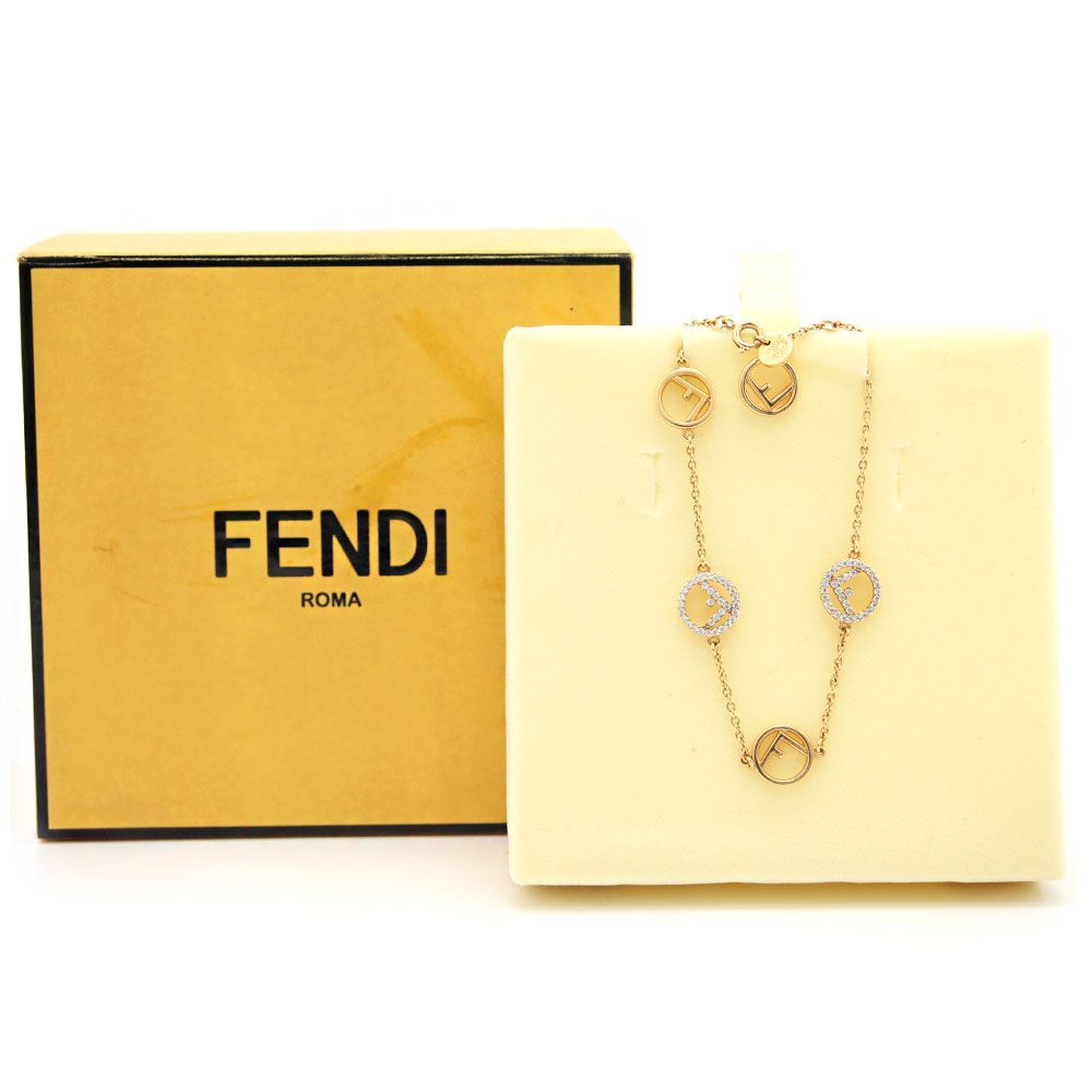 美品 】F is FENDI エフ イズ フェンディ ブレスレット 8AG736 6DM