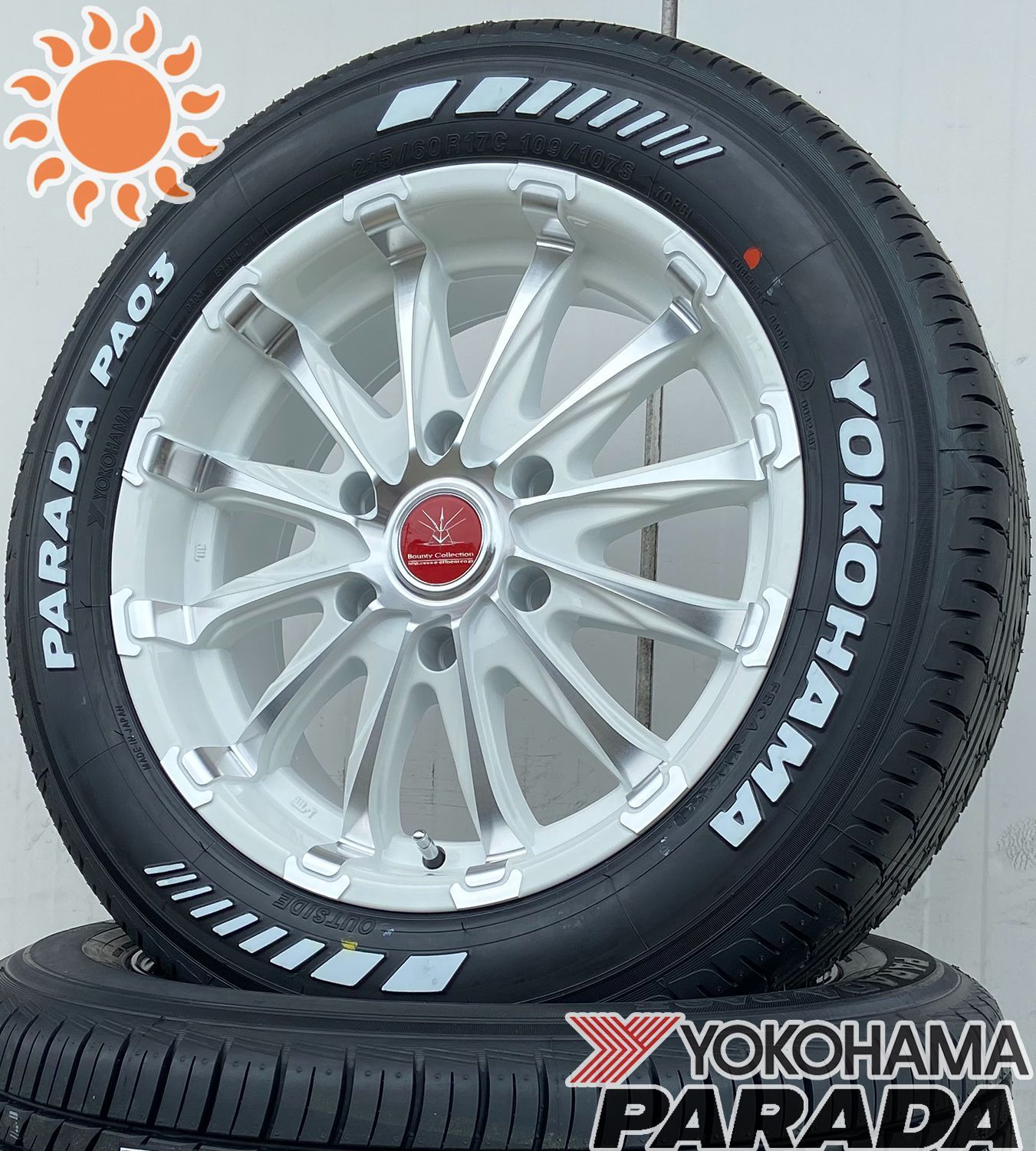 PARADA 車検対応! 200系 ハイエース レジアスエース 17インチ 6