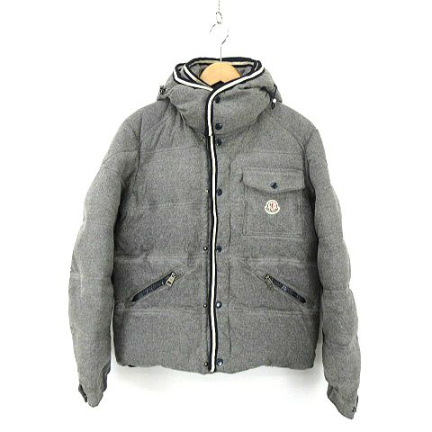 モンクレール MONCLER BRANSON ブランソン ダウンジャケット 820-091-41338-50 グレー 1