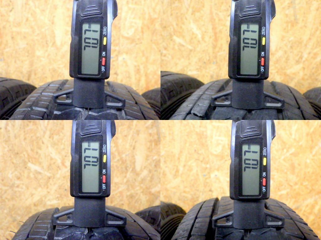 K283 ◆ 製 約8部山 ◆TOYO V-02e◆165R13 LT 6PR◆4本