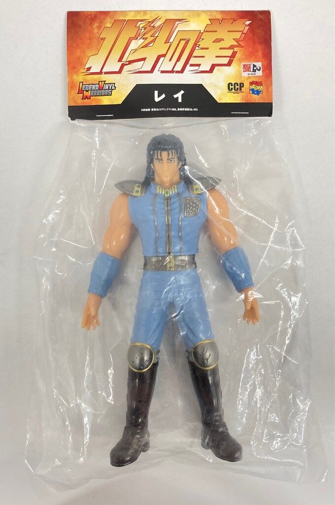 メディコムトイ LEGEND VINYL WARRIORS レイ 【中古】北斗の拳