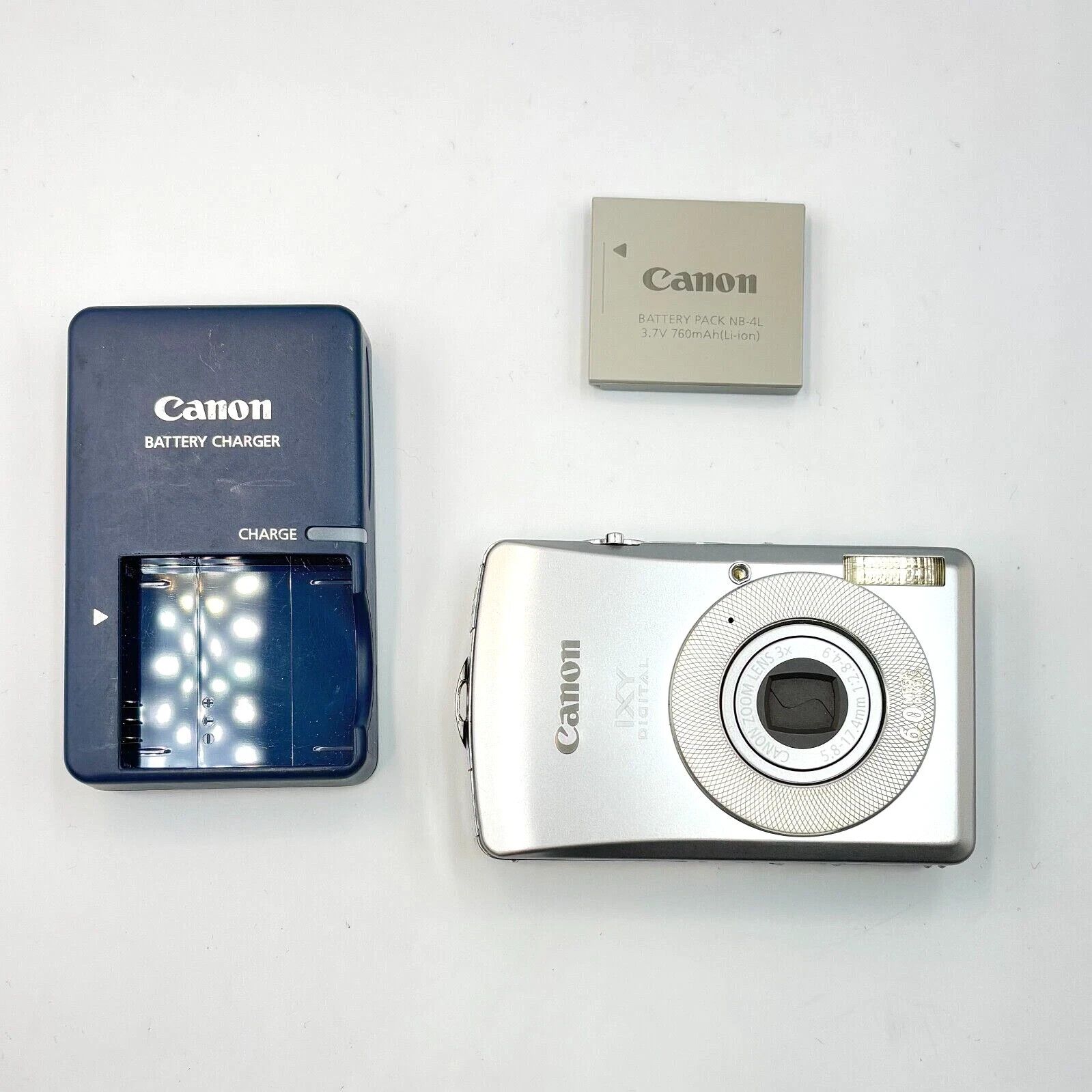 Canon IXY DIGITAL 80 シルバー デジカメ 専用ケース付き Canon IXY