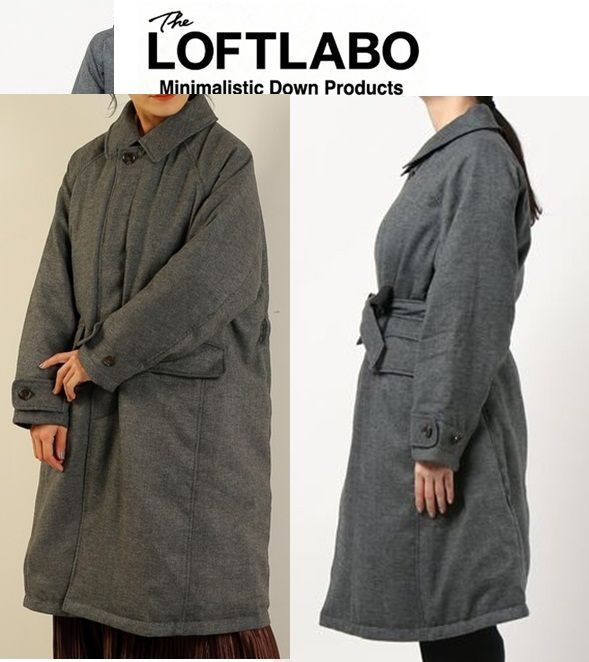 The Loft Labo(ロフトラボ) REVERSIBLE BALMACAAN DOWN COAT KANFY TL20FJK39  リバーシブルバルマカーンダウンコート - メルカリ