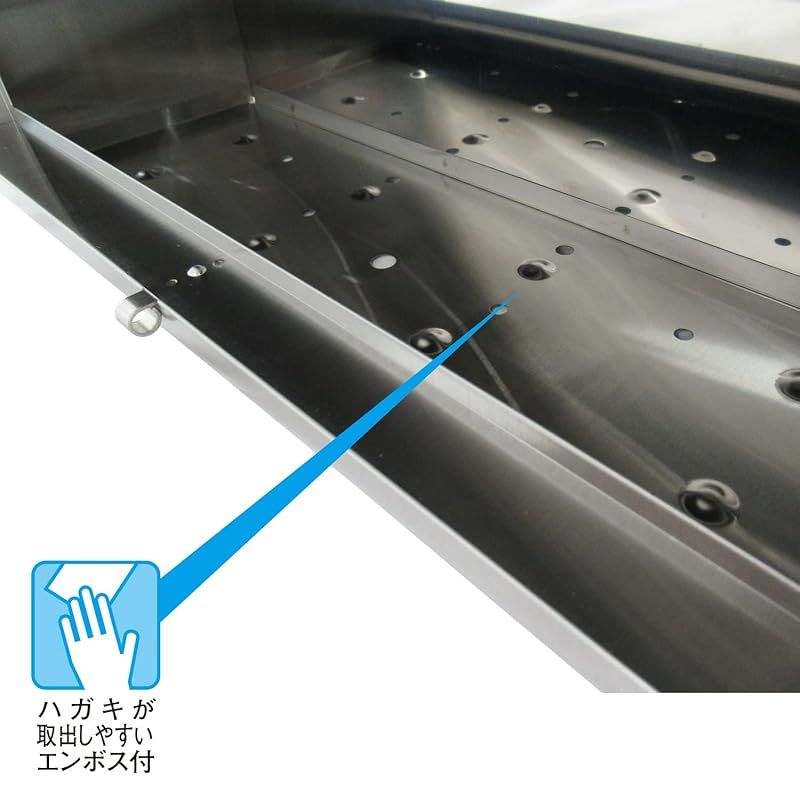 全品全国送料無料！ グリーンライフ GREEN LIFE ポスト 壁掛け ステンレス製 A4サイズ対応 南京錠取付可 PS-50H 【最低価格】