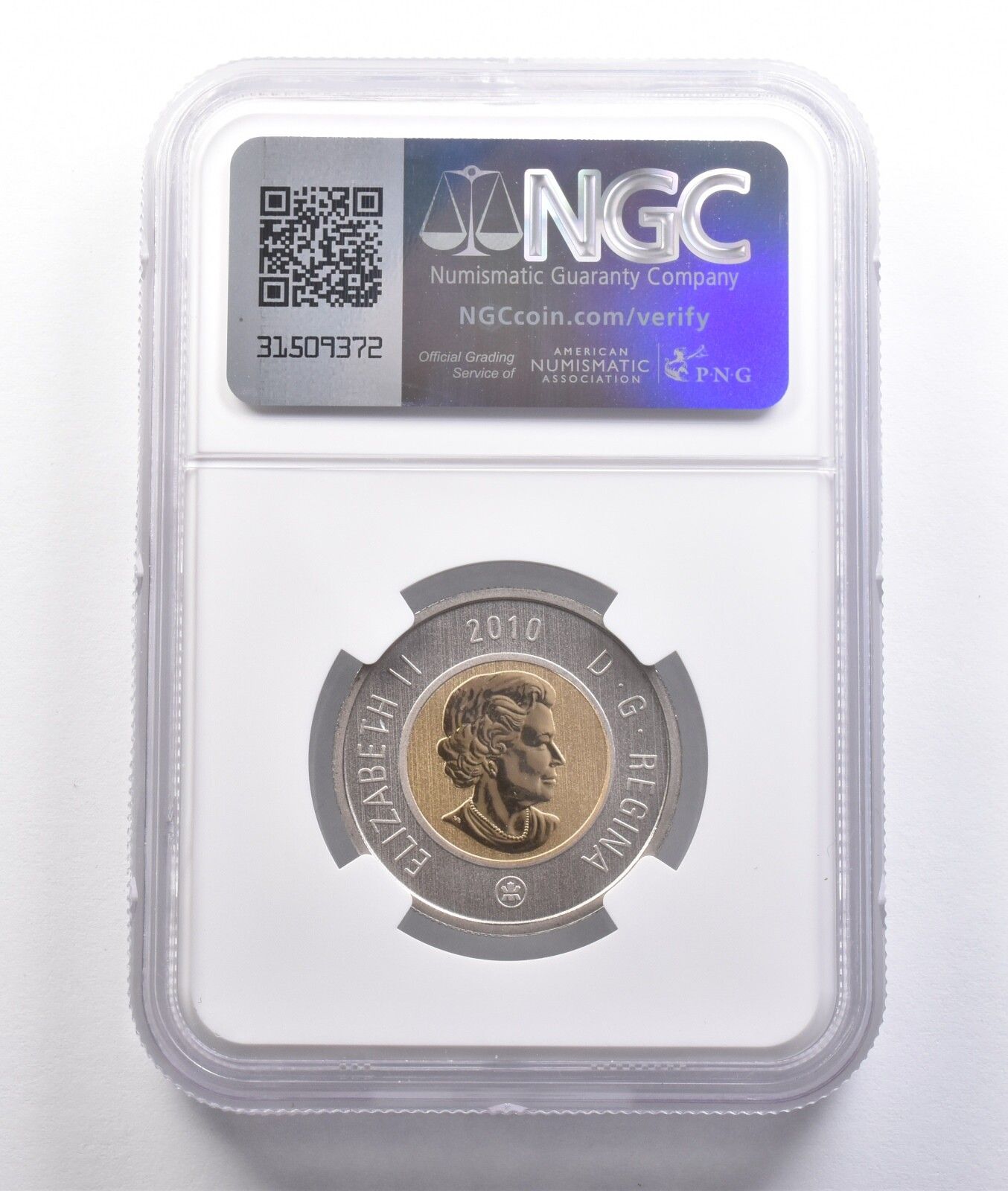 2010年カナダ2ドルSP70NGC
