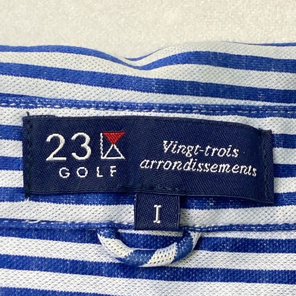サイズ：1 23区GOLF ニジュウサンクゴルフ 半袖ポロシャツ