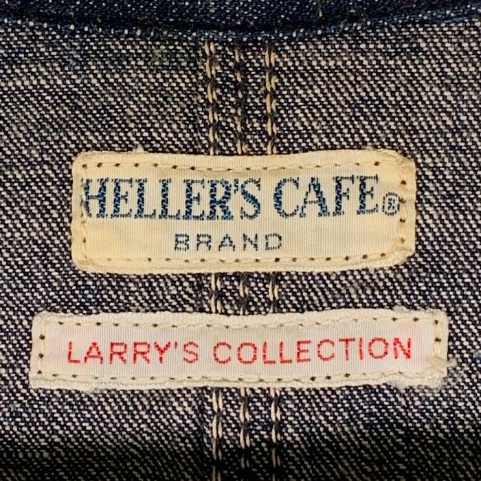 HELLER'S CAFE ヘラーズカフェ 1950's Military Art Denim Coverall