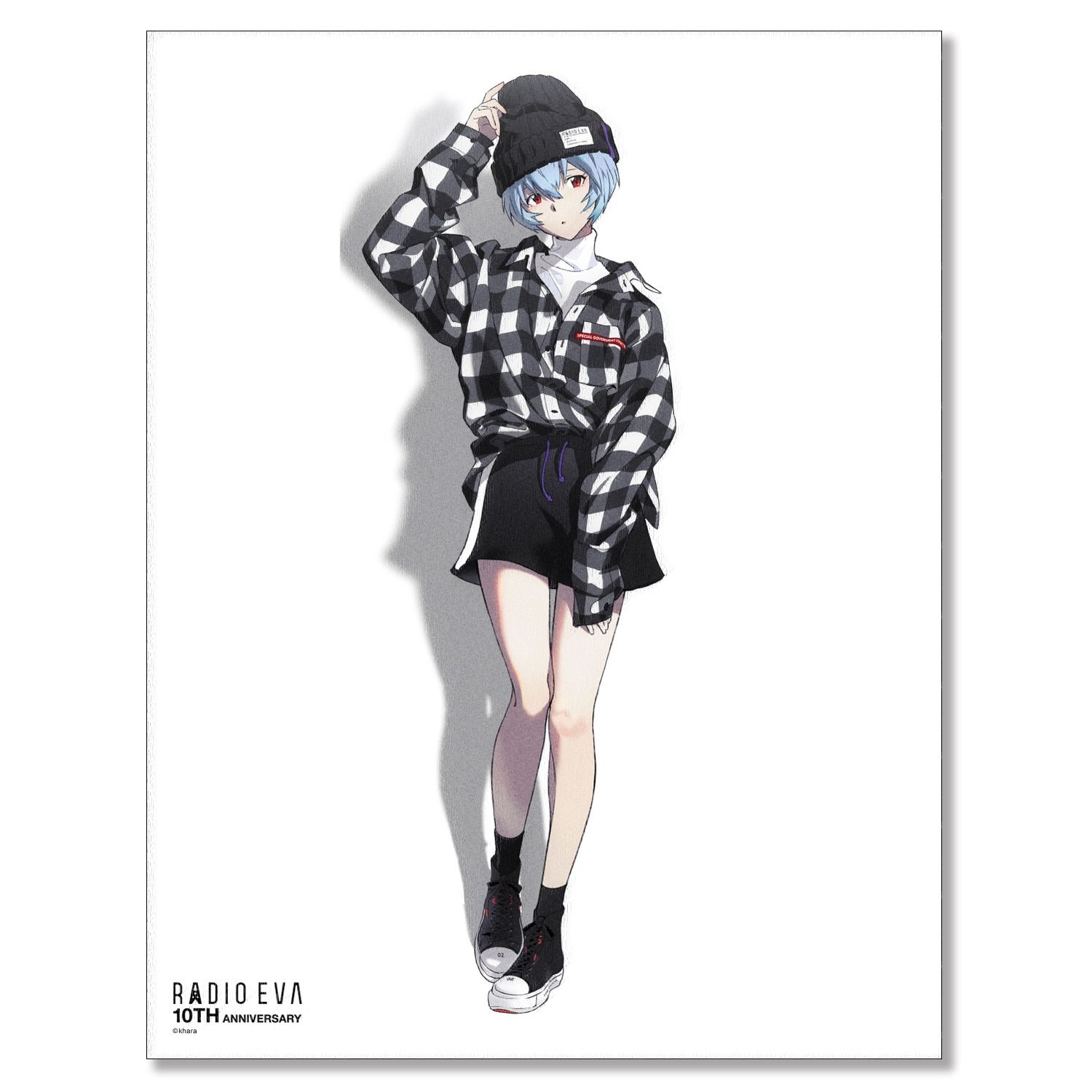 エヴァ Canvas Art(RADIO EVA)キャンバスアート　レイ ヱヴァ エヴァンゲリオン ヱヴァンゲリヲン