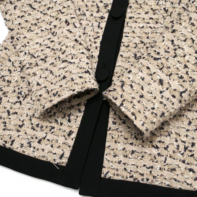 美品　FOXEY フォクシー Grace Tweed 37527サイズ38 □美品□FOXEY フォクシー Grace Tweed グレースツイード