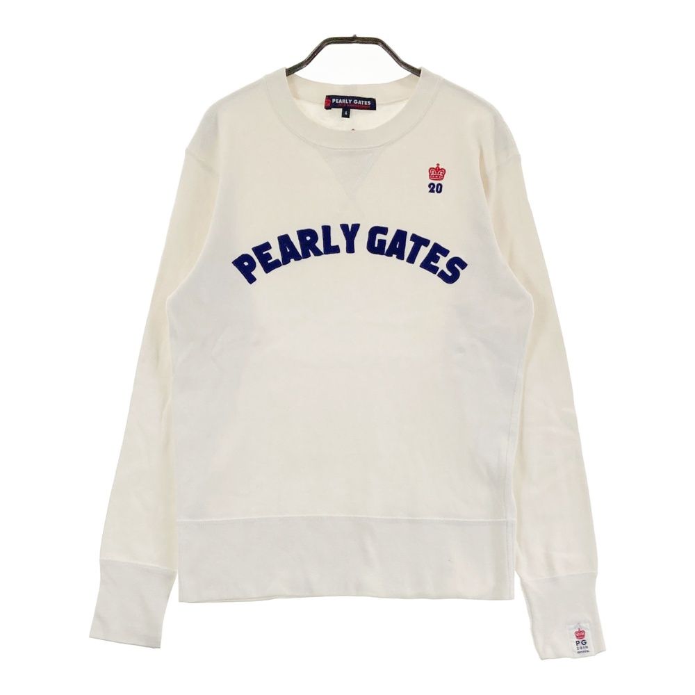 サイズ：4 PEARLY GATES パーリーゲイツ 20周年 スウェット トレーナー