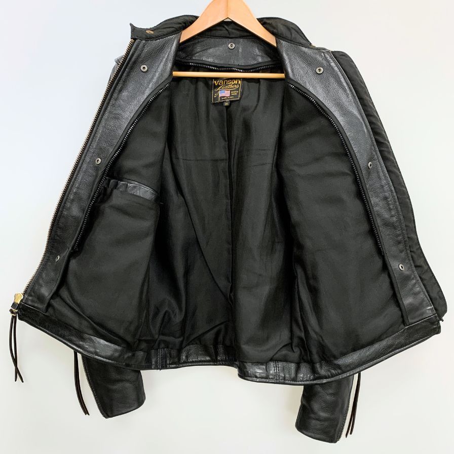 バンソン シングルライダース タイプB ブラック サイズ38【AFG1