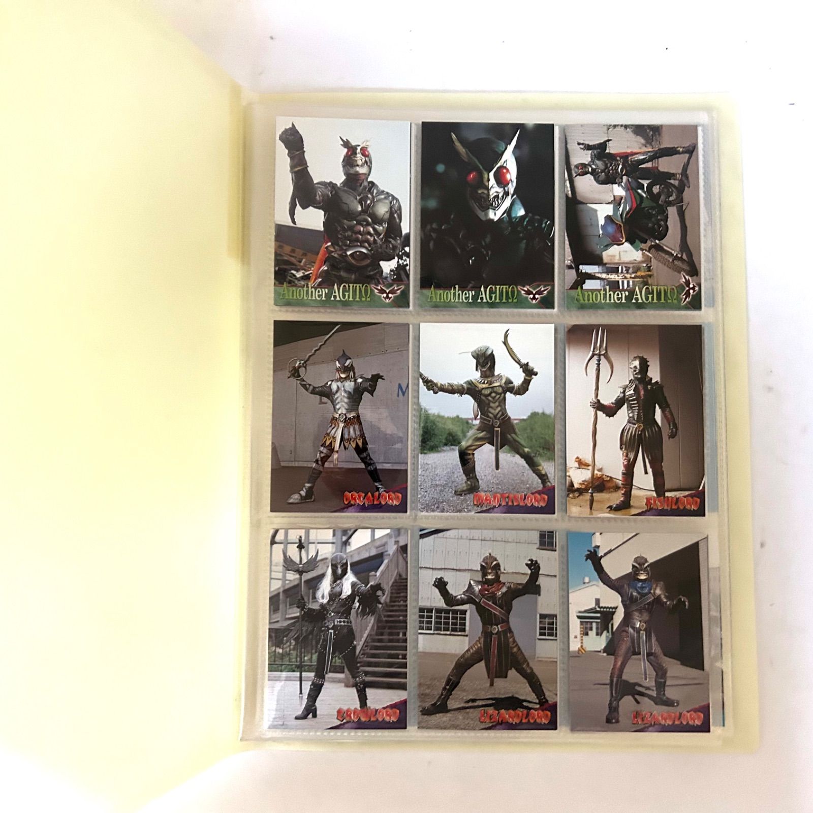 仮面ライダーアギト トレーディングカードノーマル144種
