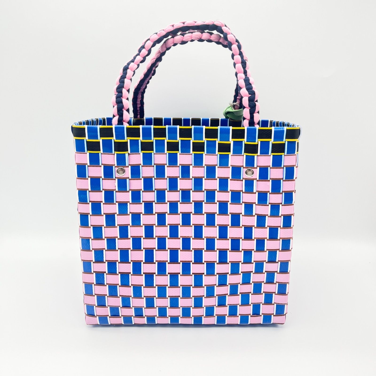 新品・未使用 SALE!! MARNI MARKET マルニ マーケット コットンジャージーハンドル スクエア ピクニックバッグ ミニ ローズ -  メルカリ