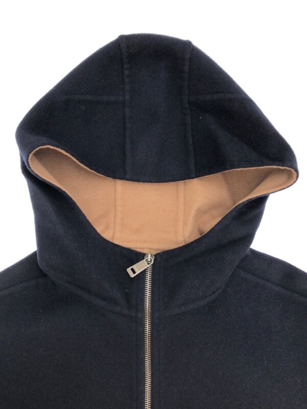 JIL SANDER ジルサンダー 16AW ウールフーデットコート ネイビー