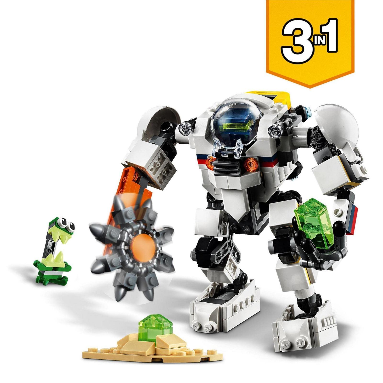 特価セール】31115 おもちゃ ブロック 宇宙探査ロボット プレゼント