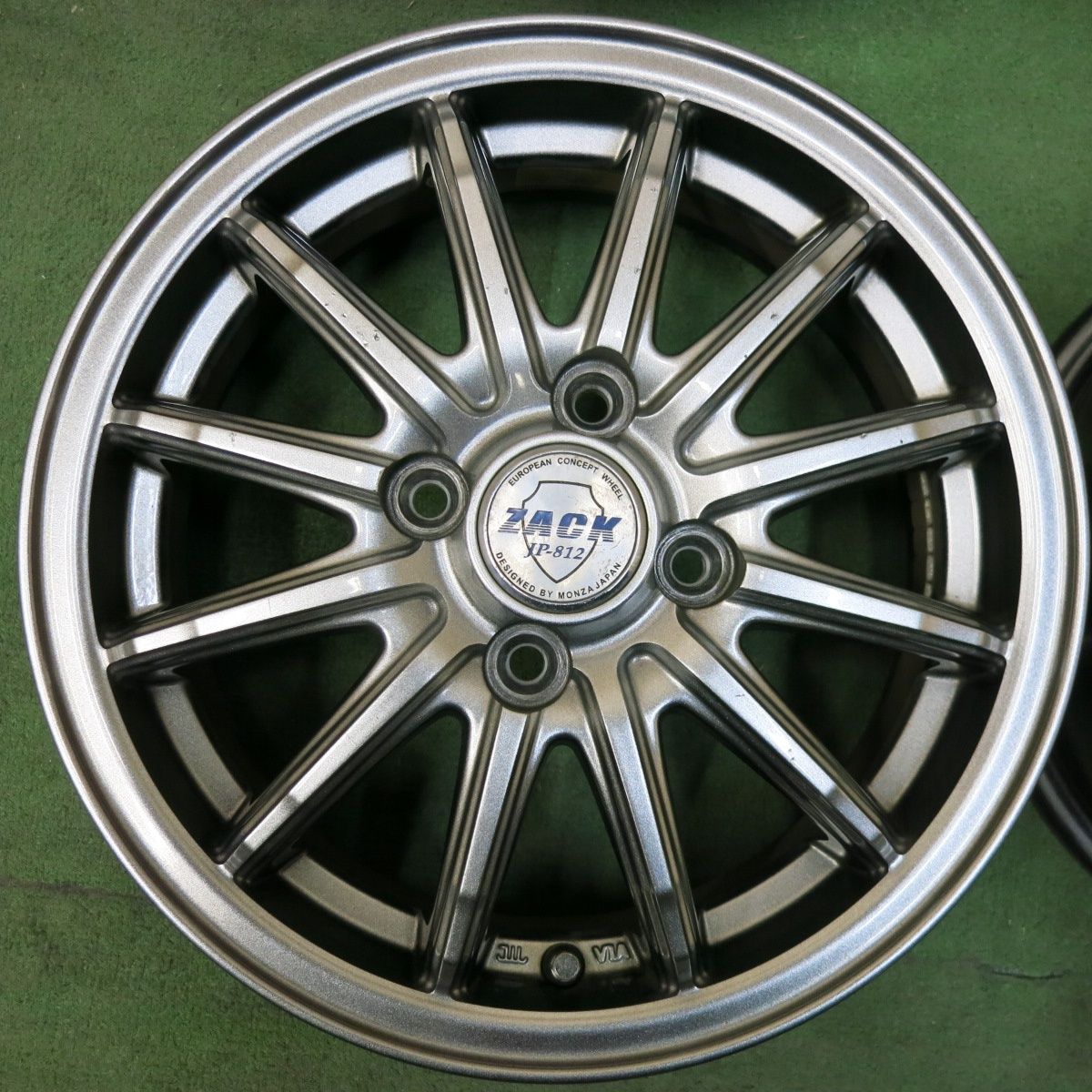 送料無料] 4本価格☆ZACK JP-812 MONZA JAPAN ホイール 14インチ 
