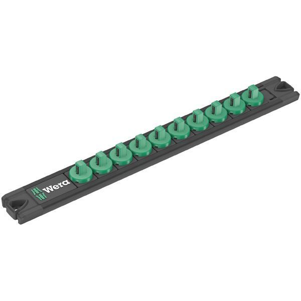WERA ヴェラ 10個用 1 4DRソケット収納 マグネットレール 136420