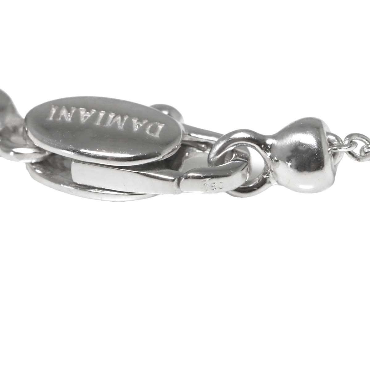 ダミアーニ DAMIANI インスィエメ ダイヤ ネックレス 43cm K18 WG  