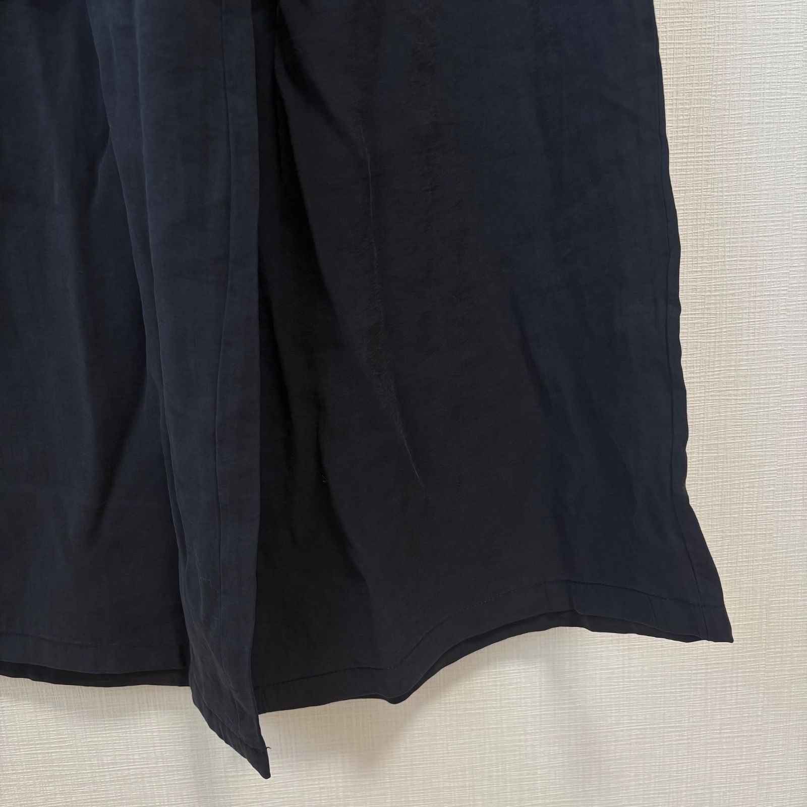 ZARA ブラック オールインワン EU S ZARA ブラックオールインワンパンツドレス - メルカリ