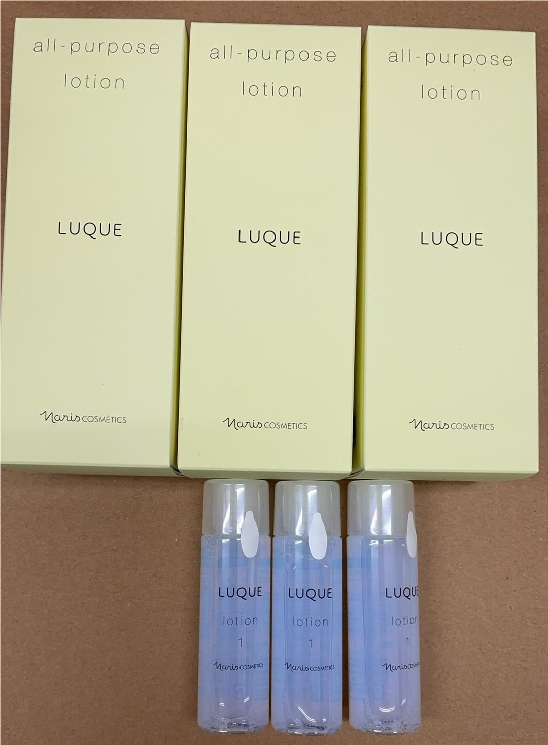 【3個セット】ナリス　ルクエ　オールパーパスローション　210ml×3+おまけ付き（ローション1　30ml×3）