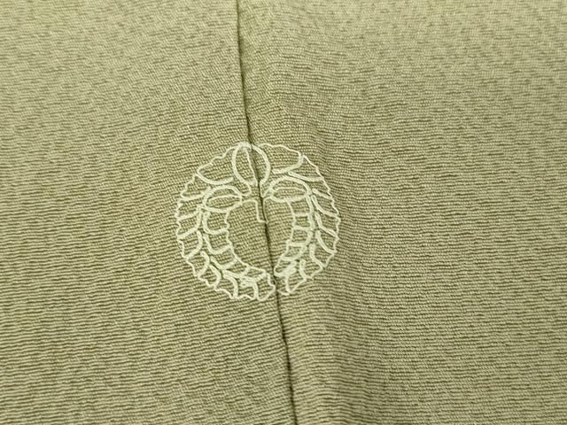 平和屋着物▽染色作家 斉藤三才 小紋 単衣 霞文 暈し染め