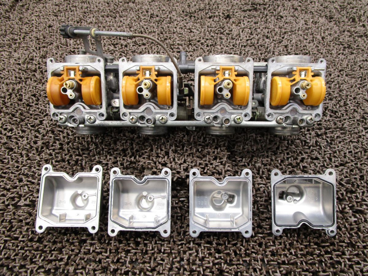 イナズマ400 キャブレター A5953 GK7BA OH素材に スズキ K717 INAZUMA キャブ車 BRIGHTFACE_UK