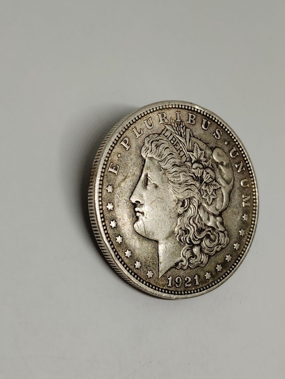 0704H3】 1921 Silver Morgan Dollar $1 モルガンダラー 銀貨