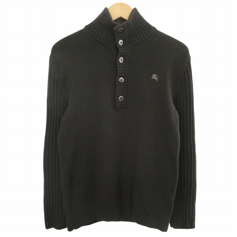 バーバリーブラックレーベル BURBERRY BLACK LABEL 美品 ハイネック 
