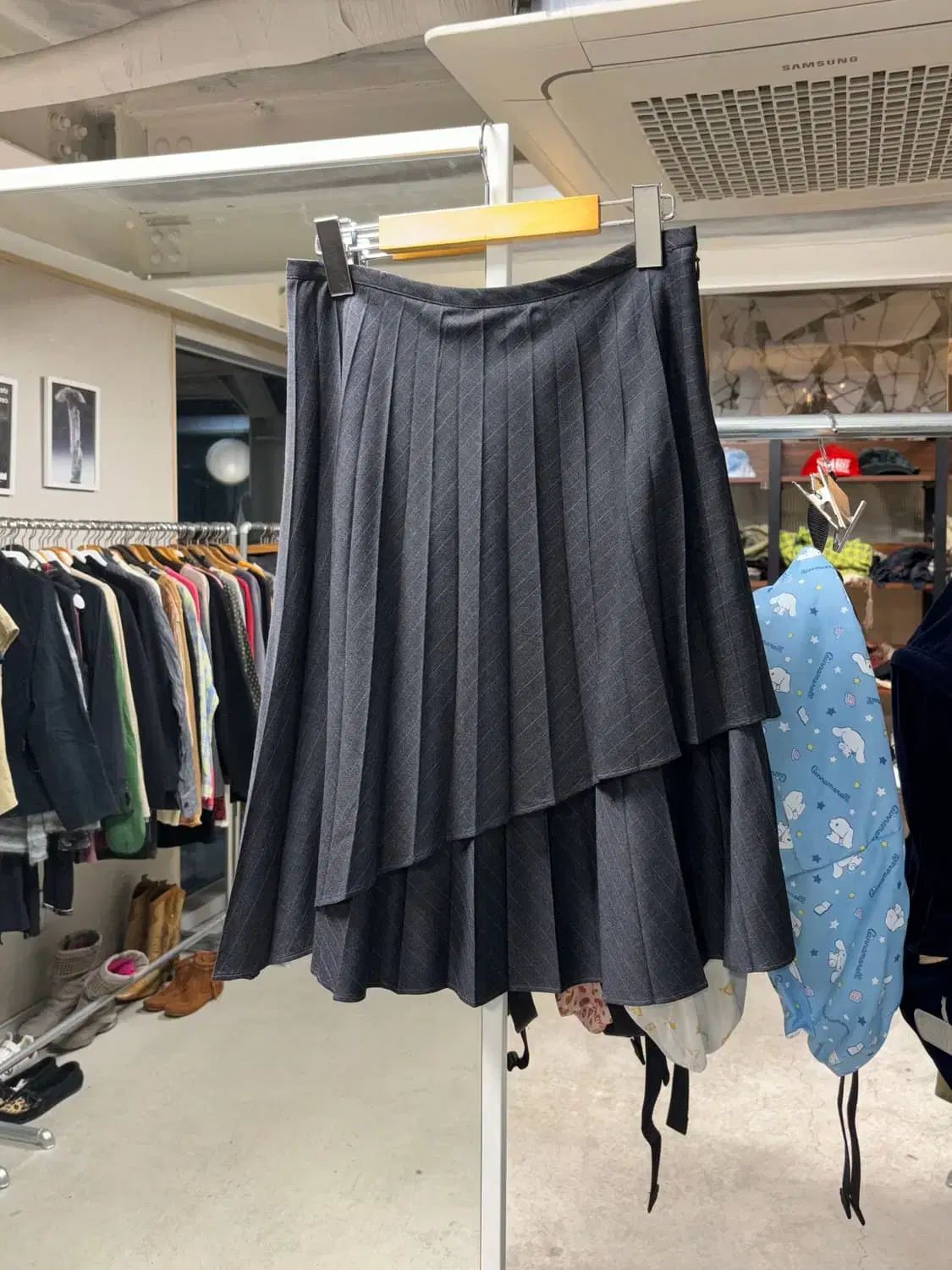 Akiko ogawa レイヤード プリーツ スカート