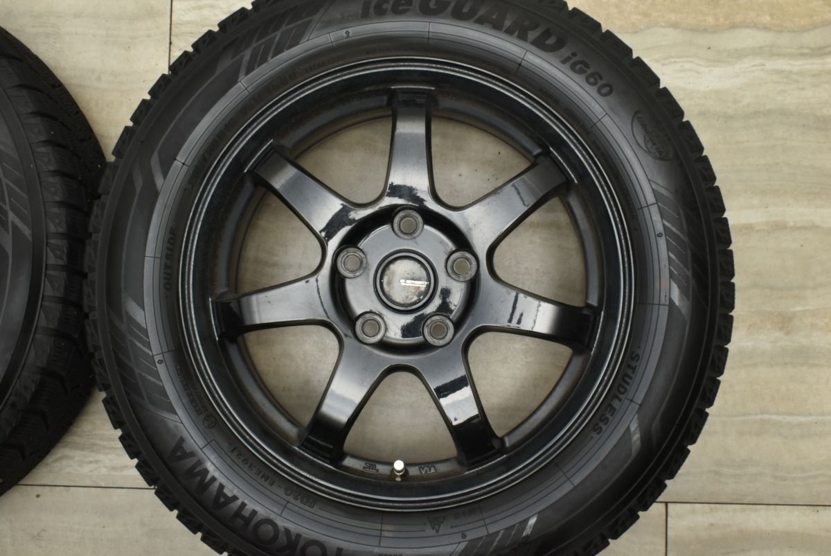 努力 交換用に Gスピード 16in 6.5J 53 PCD114.3 ヨコハマ アイスガード iG60 205|60R16 ノア ヴォクシー ステップワゴン アクセラ 可 最新アイテムを海外通販！