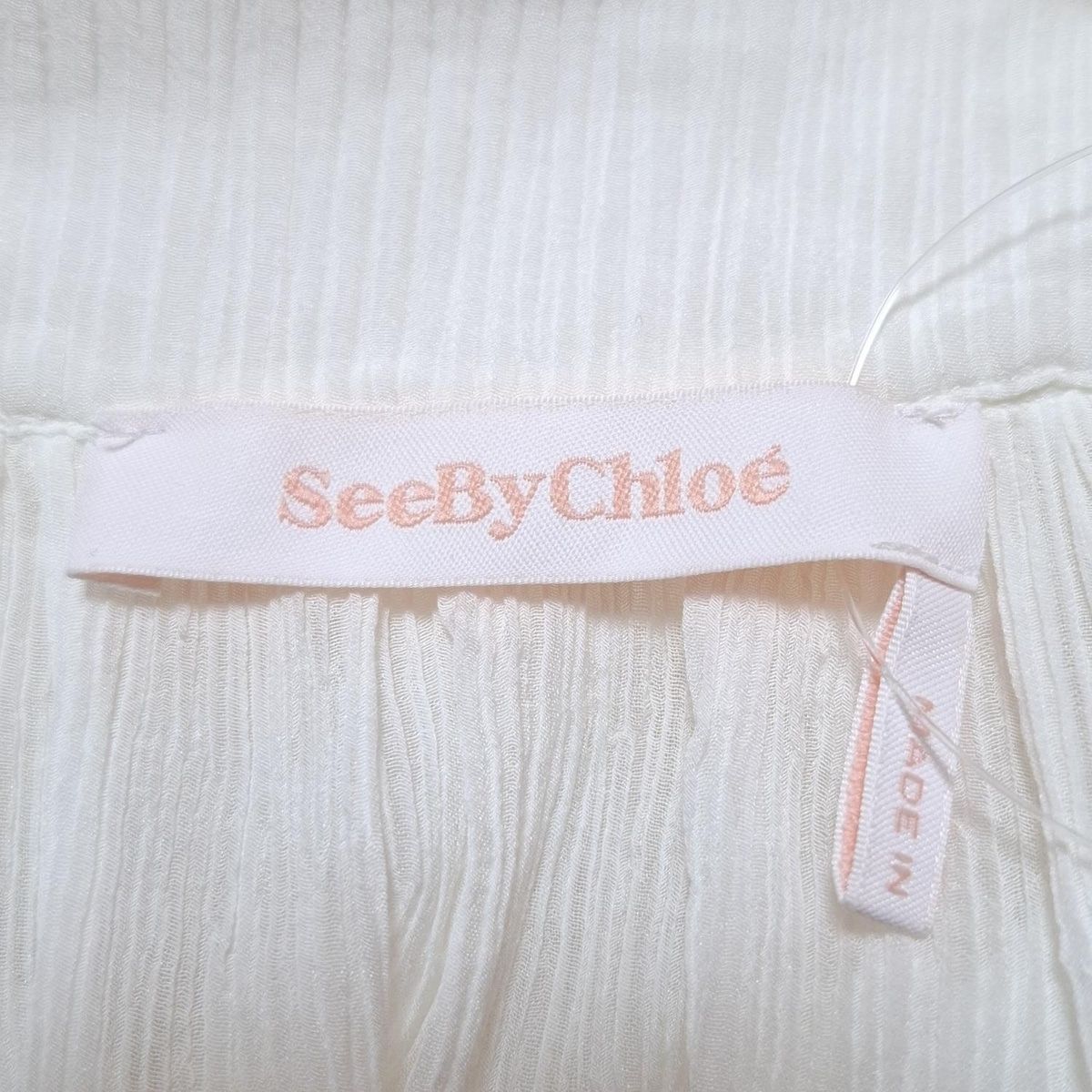 SEE BY CHLOE(シーバイクロエ) 長袖カットソー サイズ34 S