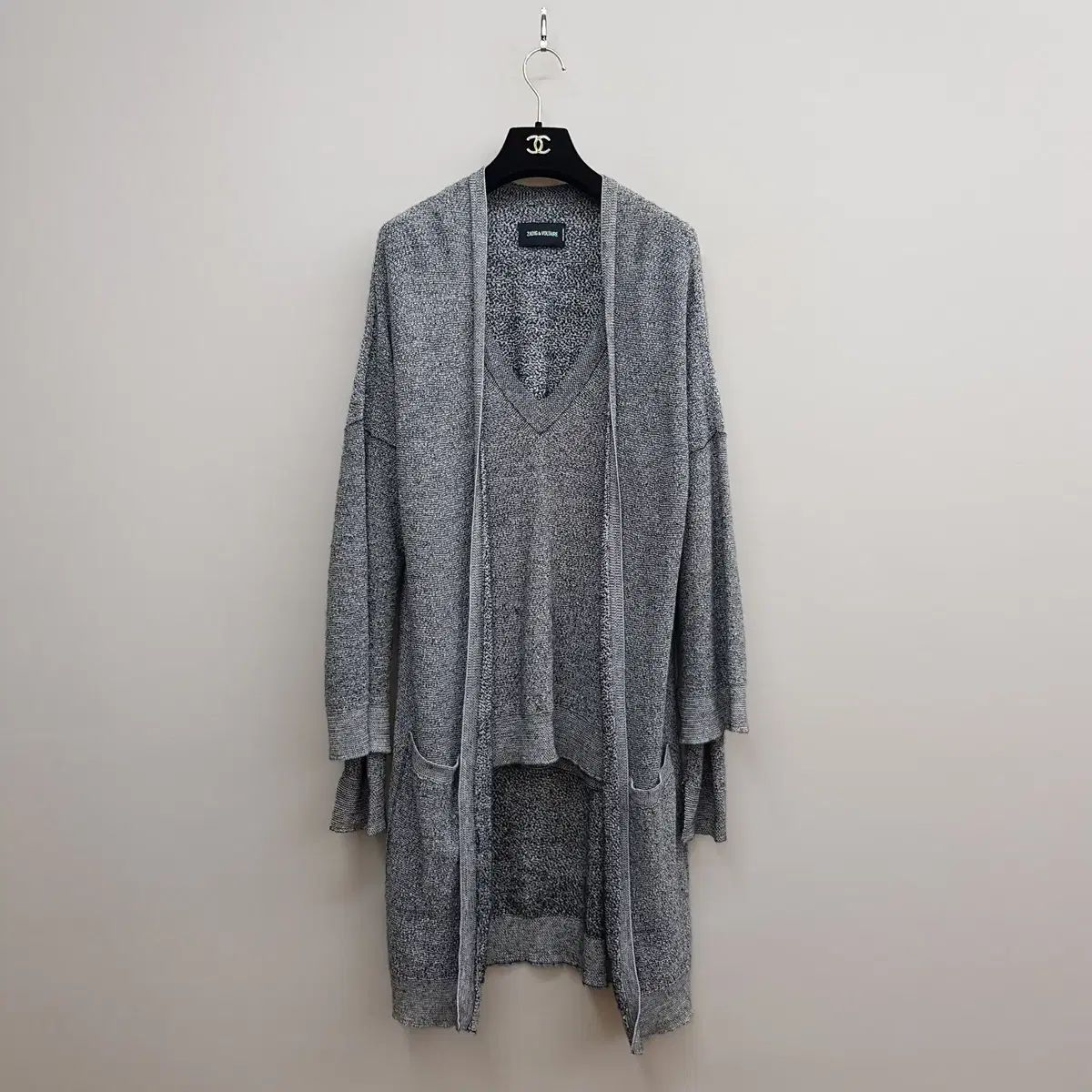 ZADIG-VOLTAIRE ザディグ エ ヴォルテール メランジ カーディガン ニット セット XS ー M サイズ