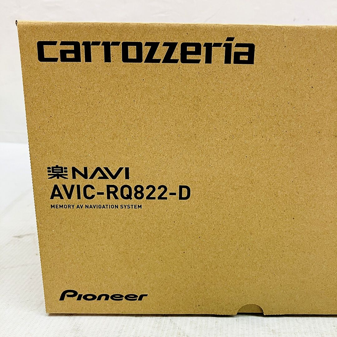 Pioneer carrozzeria AVIC-RQ822-D カーナビ 楽ナビ 最新 モデル