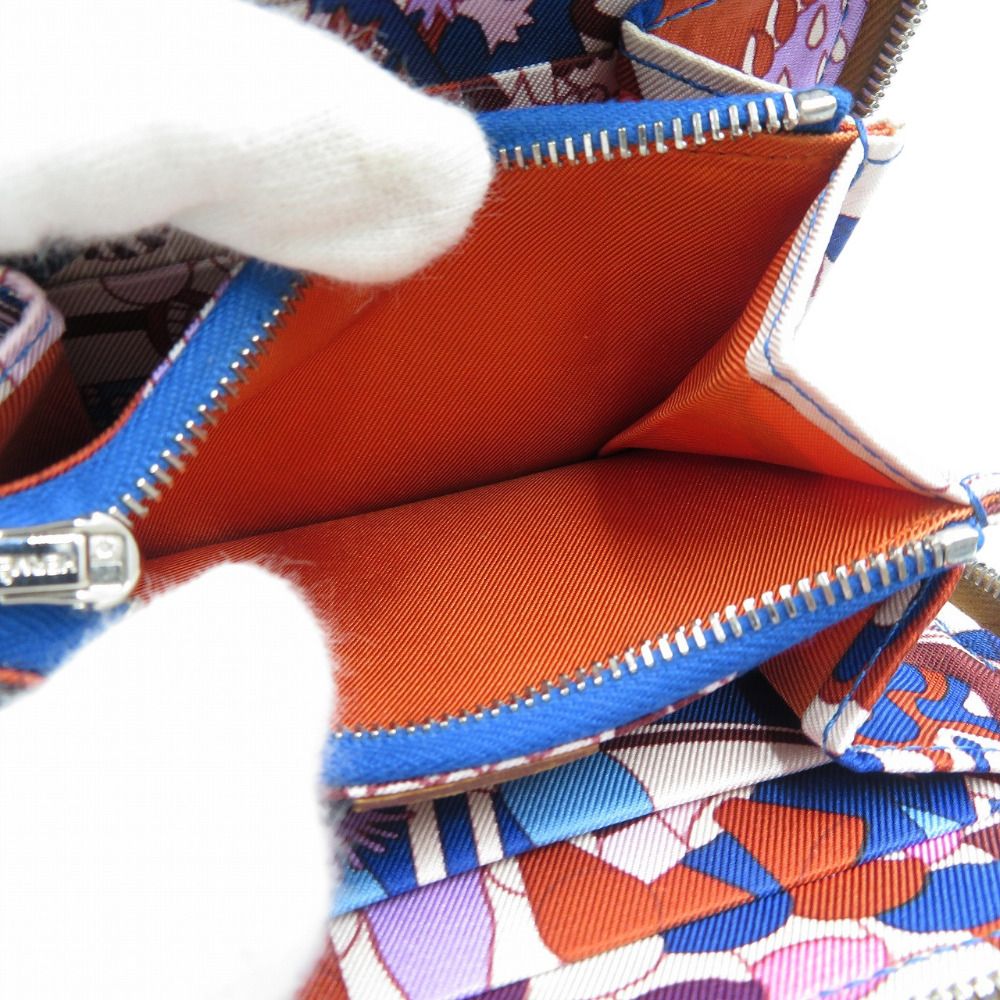 美品 エルメス アザップ シルクイン コンパクト ヴォーエプソン シルク