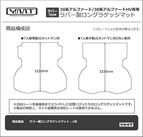 YMT 30系アルファード ガソリン車 S-Cパッケージ ラバー製ロング