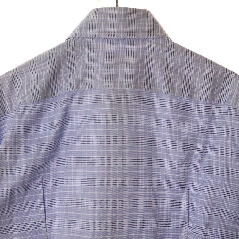 brioni roma シャツ　ロカシャツ　50s Brioni (ブリオーニ) イタリア製 チェック柄 ワイドカラー