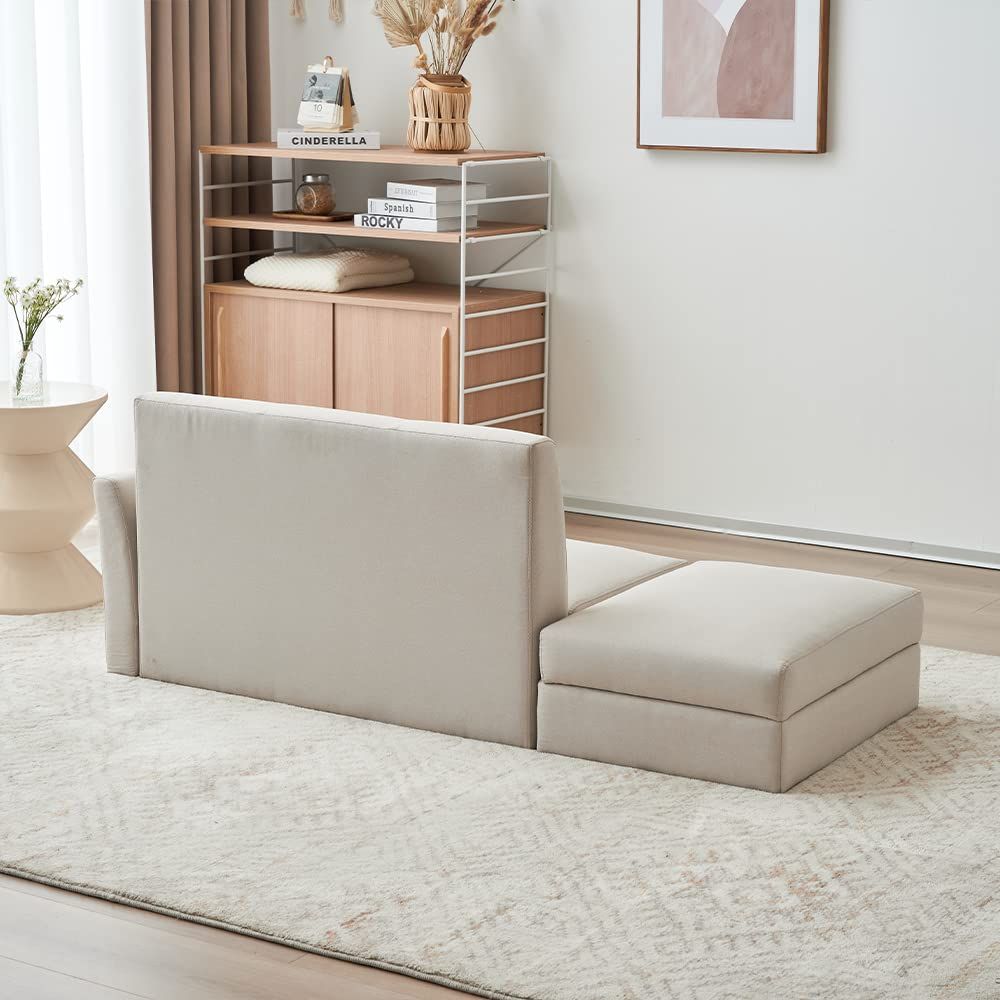 収納付き オットマン付き